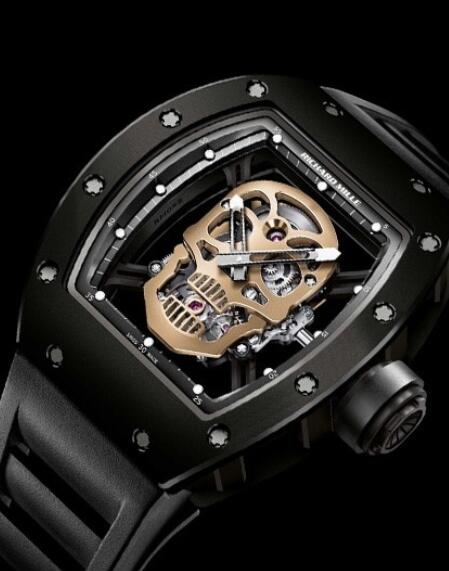 Richard Mille Replica Watch RM 52-01 Skull Tourbillon Nano Ceramic